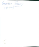 Swedish politician Gunnar Strang's funny sculpture - Vintage Photograph