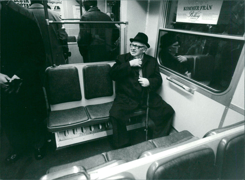 Swedish politician Gunnar Strang - Vintage Photograph