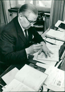 Swedish politician Gunnar Strang - Vintage Photograph