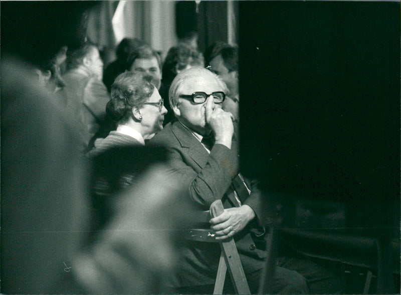 Swedish politician Gunnar Strang - Vintage Photograph