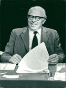 Swedish politician Gunnar Strang - Vintage Photograph