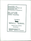 Edmund, Stoiber Politician - Vintage Photograph