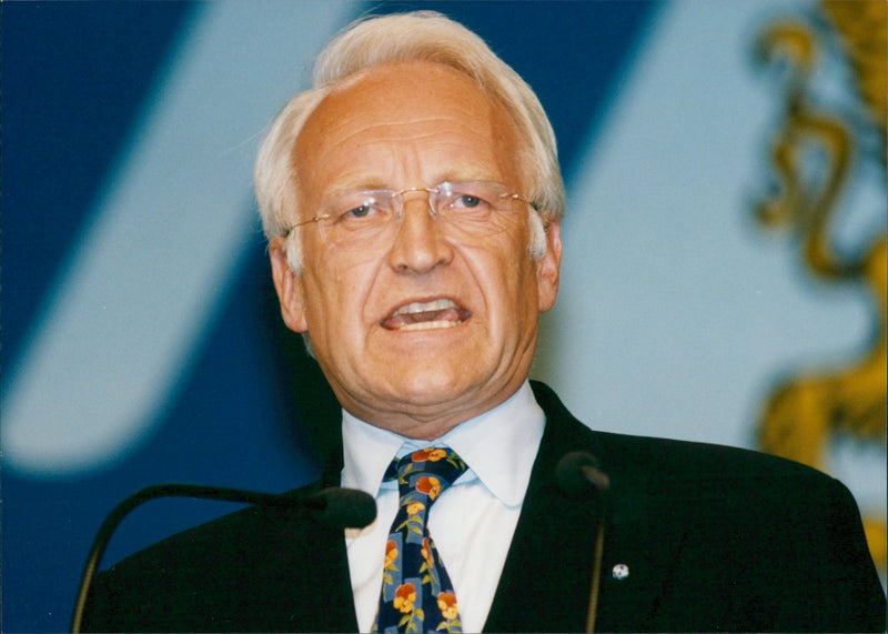 Edmund, Stoiber Politician - Vintage Photograph