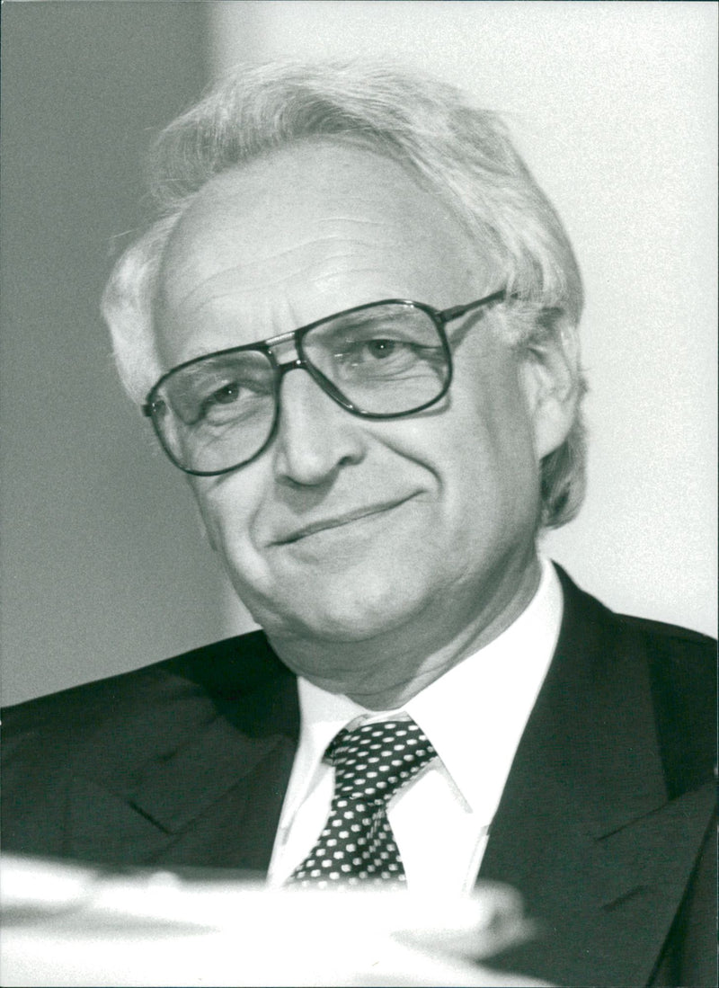 Edmund, Stoiber Politician - Vintage Photograph