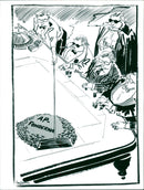 Gunnar Sträng - Vintage Photograph