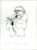 Gunnar Sträng - Vintage Photograph