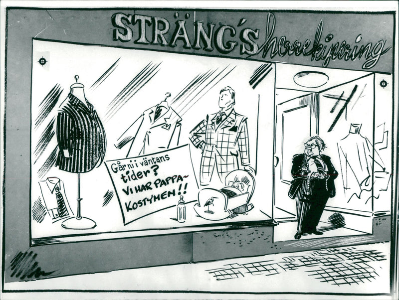 Gunnar Sträng - Vintage Photograph