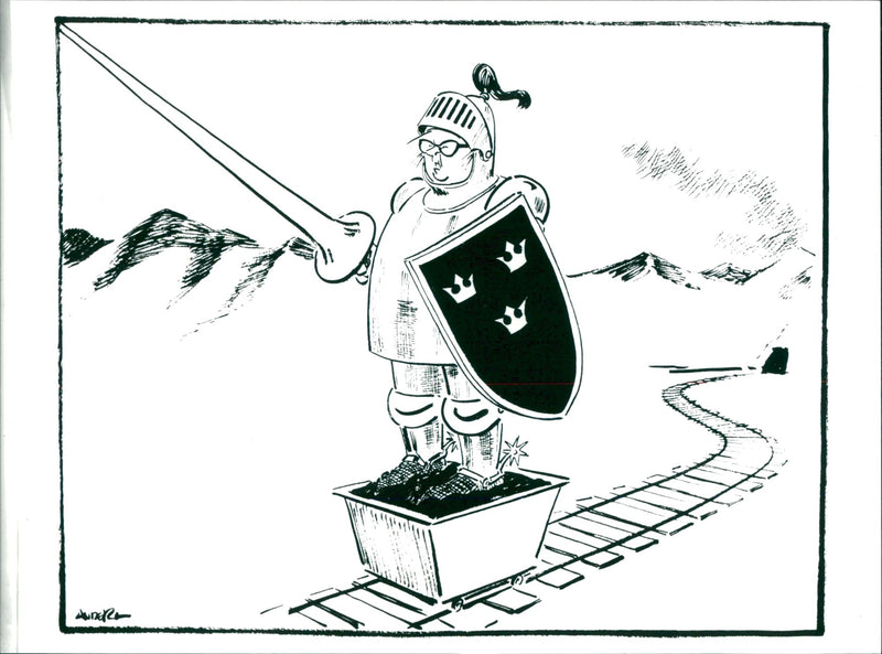 Gunnar Sträng - Vintage Photograph