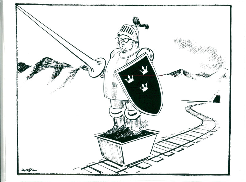 Gunnar Sträng - Vintage Photograph