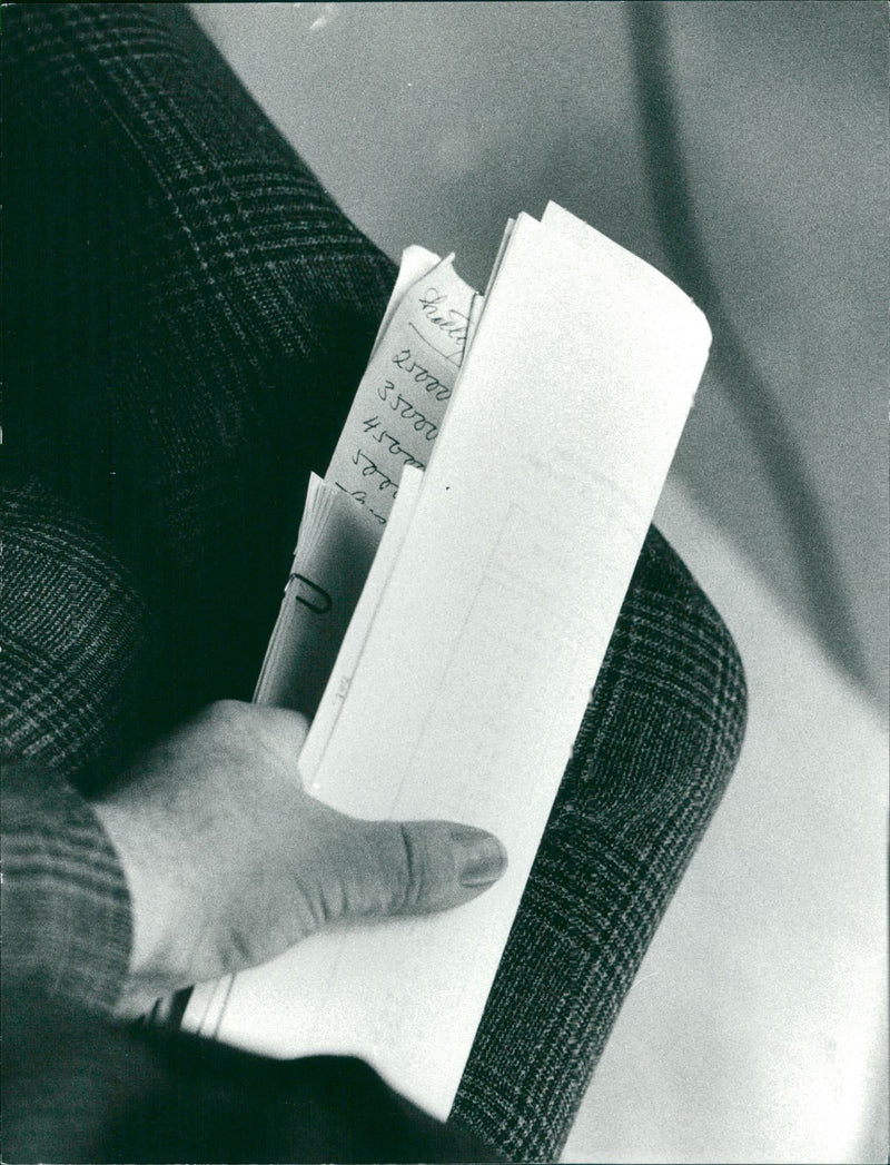 Gunnar Sträng - Vintage Photograph