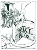 Gunnar Sträng and Olof Palme - Vintage Photograph