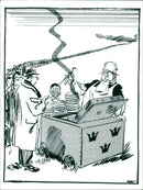 Gunnar Sträng - Vintage Photograph