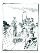 Gunnar Sträng - Vintage Photograph