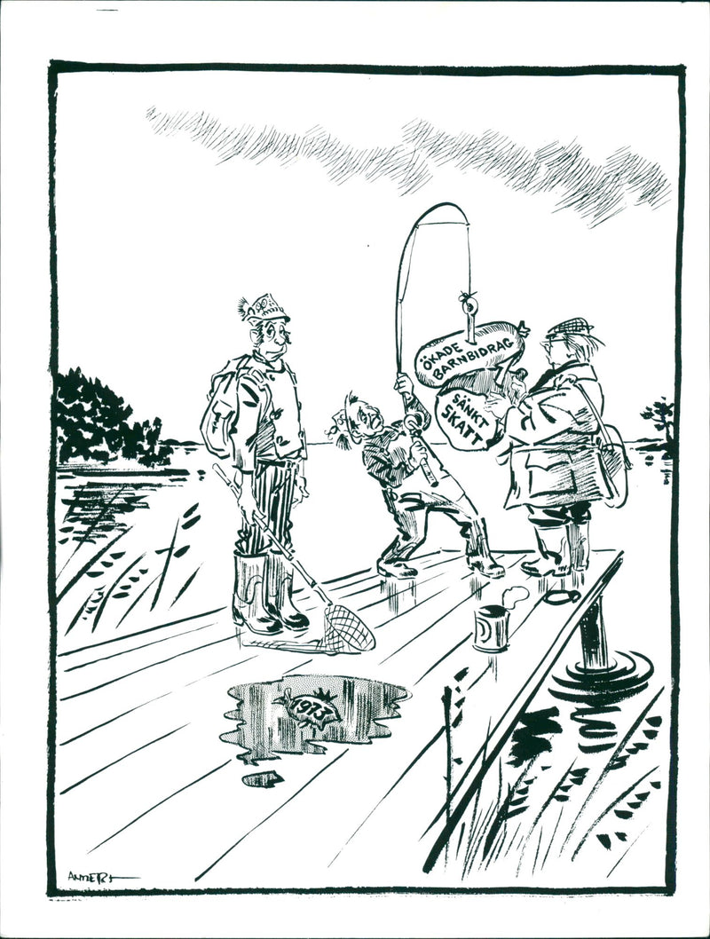 Gunnar Sträng - Vintage Photograph