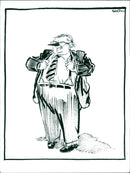 Gunnar Sträng - Vintage Photograph