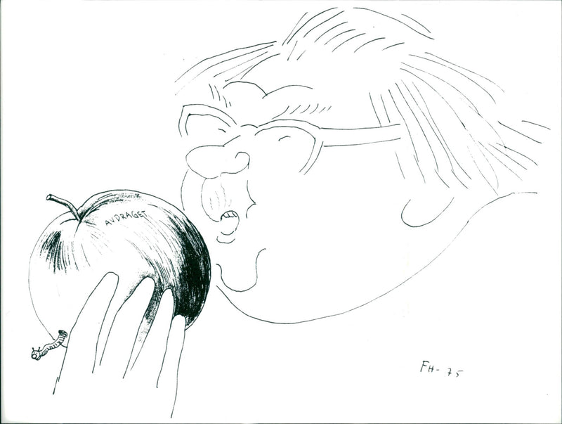 Gunnar Sträng - Vintage Photograph