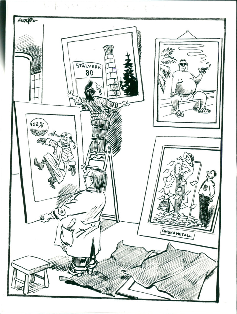 Gunnar Sträng - Vintage Photograph