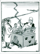 Gunnar Sträng - Vintage Photograph