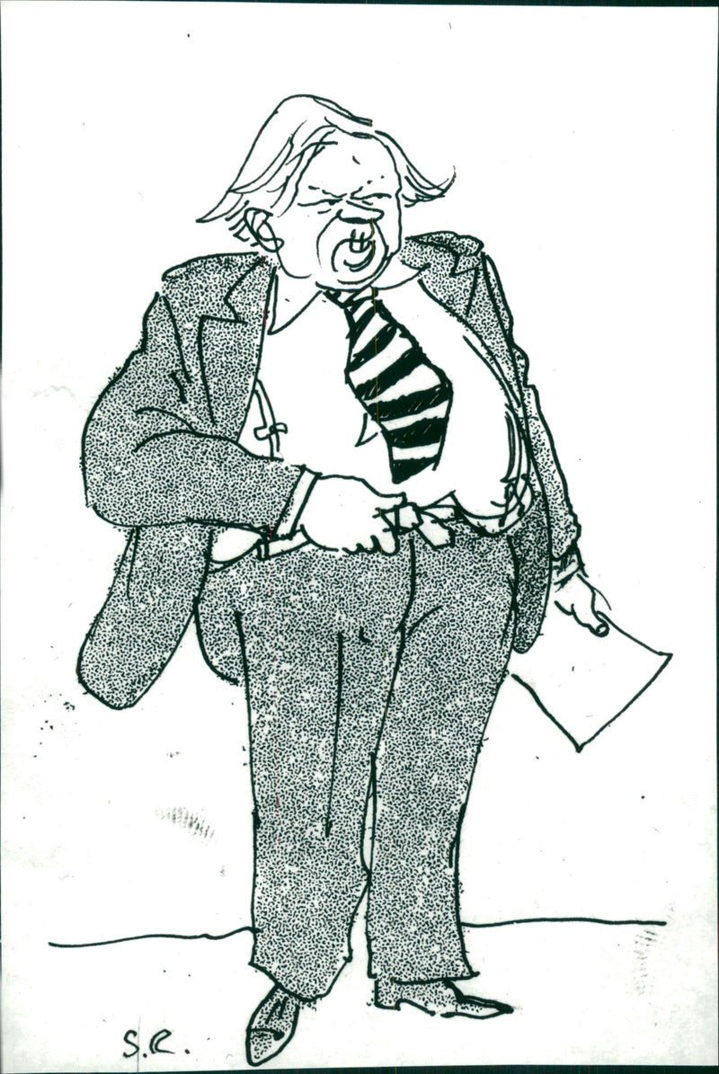 Gunnar Sträng - Vintage Photograph