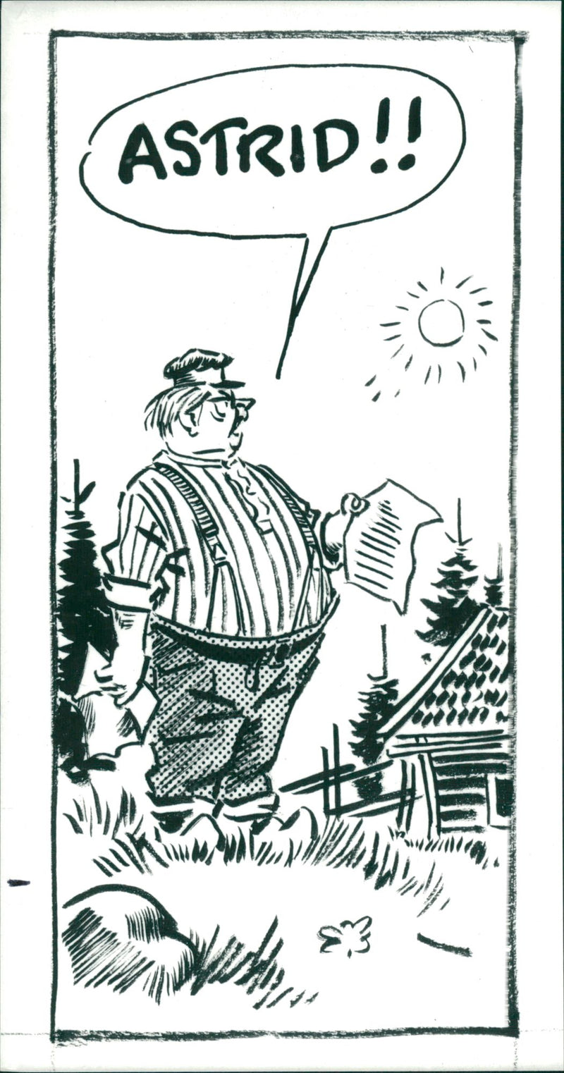 Gunnar Sträng - Vintage Photograph