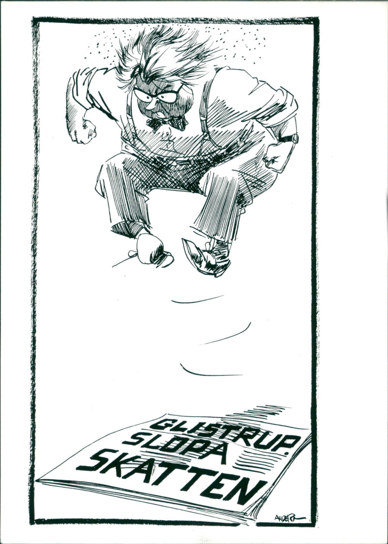 Gunnar Sträng - Vintage Photograph