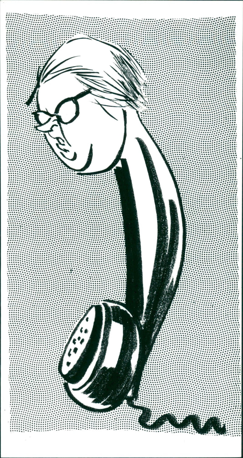 Gunnar Sträng - Vintage Photograph