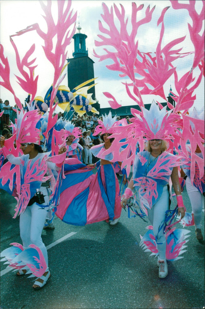 Stockholm Water Festival 1992 - Vintage Photograph