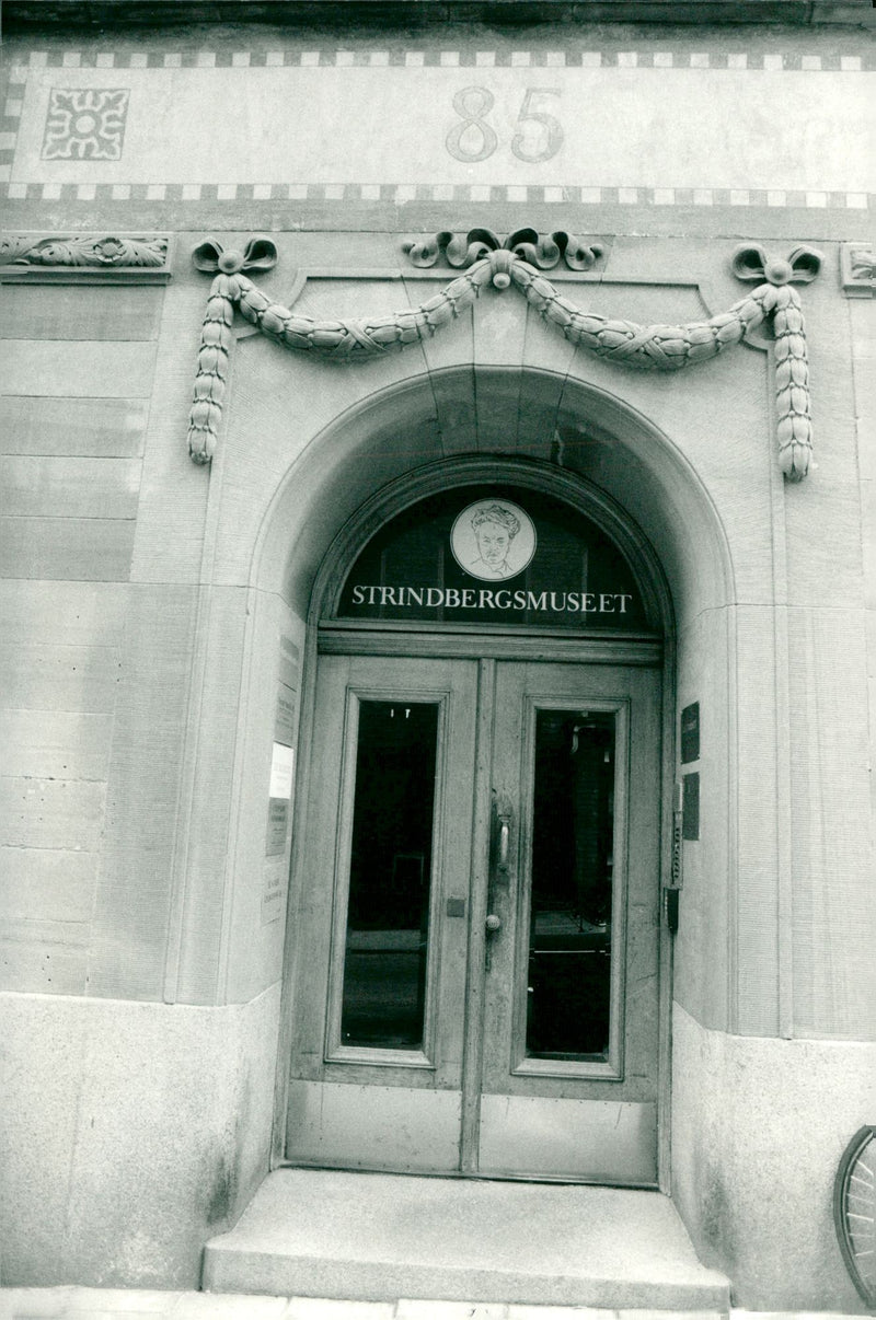 The Strindberg Museum in Stockholm - Vintage Photograph