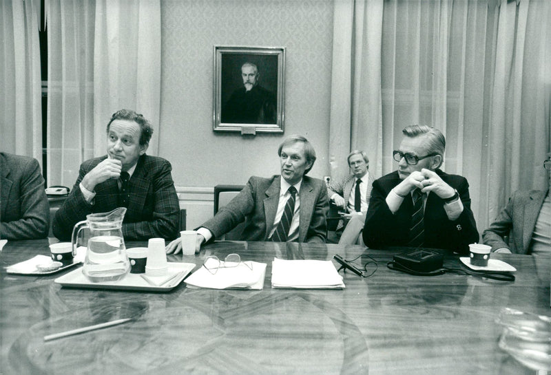 Pierre Schori and Magnus Faxén - Vintage Photograph