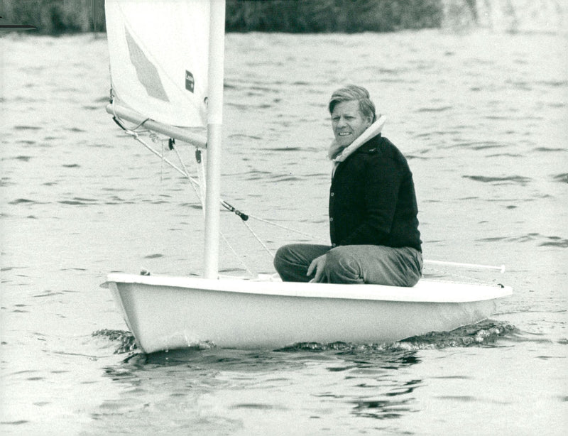 German politician Helmut Schmidt - Vintage Photograph
