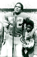 O. J. Simpson with his son Jason - Vintage Photograph