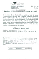 Simitis, Costas politician Grekland - Vintage Photograph