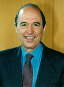 Simitis, Costas politician Grekland - Vintage Photograph