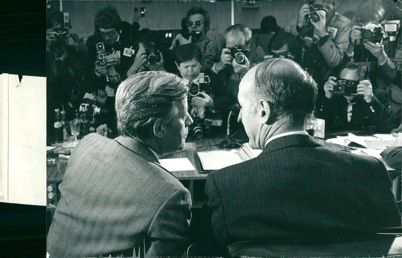 Helmut Schmidt - Vintage Photograph