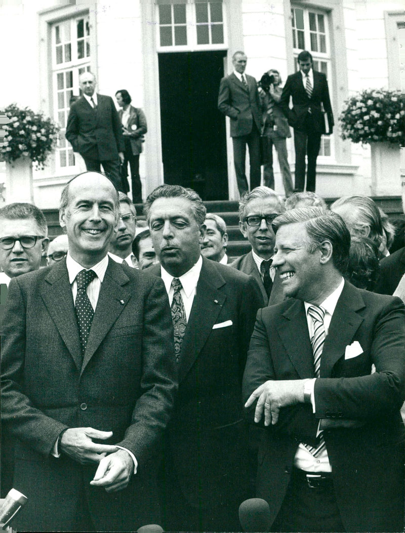 Helmut Schmidt - Vintage Photograph