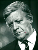 Helmut Schmidt - Vintage Photograph