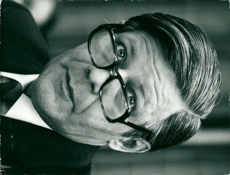 Helmut Schmidt - Vintage Photograph