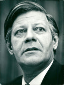 Helmut Schmidt - Vintage Photograph