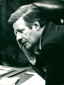 Helmut Schmidt - Vintage Photograph