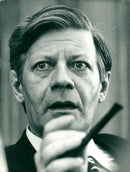 Helmut Schmidt - Vintage Photograph