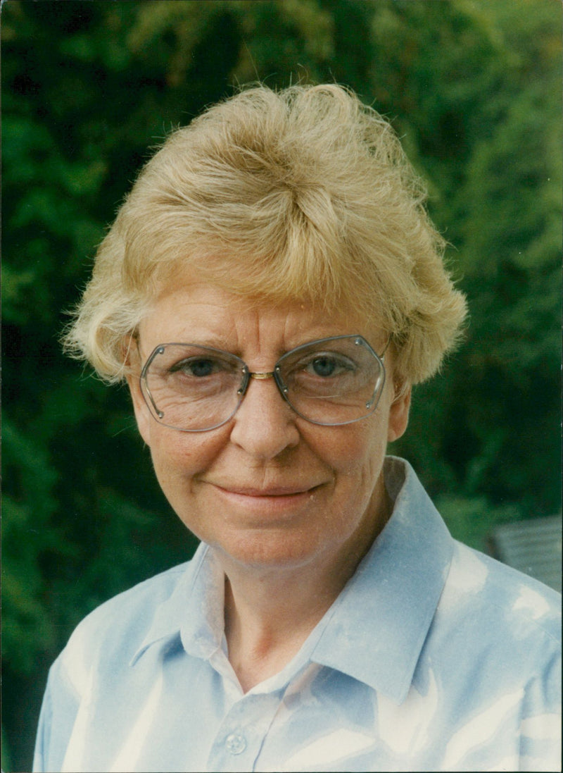 Britt Mogård Swedish Politician - Vintage Photograph