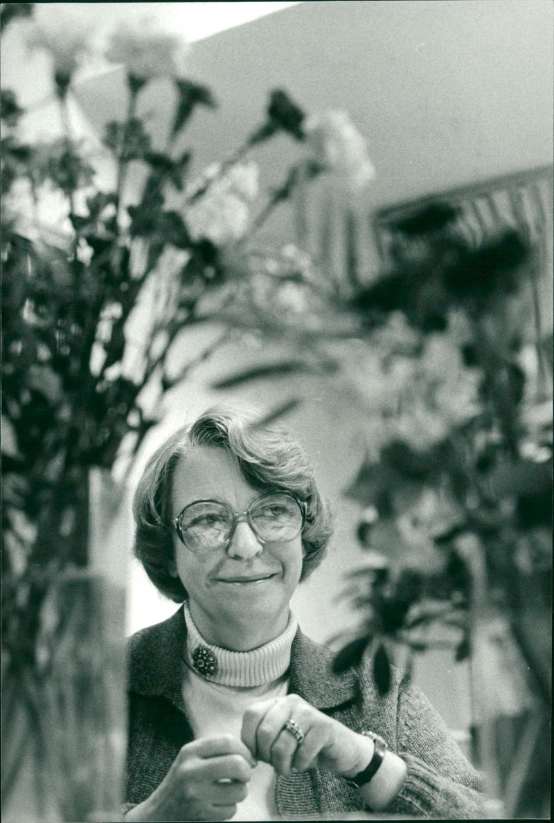 Britt Mogård Swedish Politician - Vintage Photograph