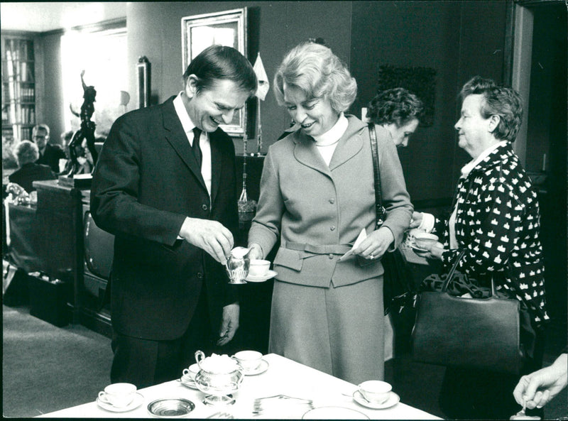 Britt Mogård Swedish Politician - Vintage Photograph