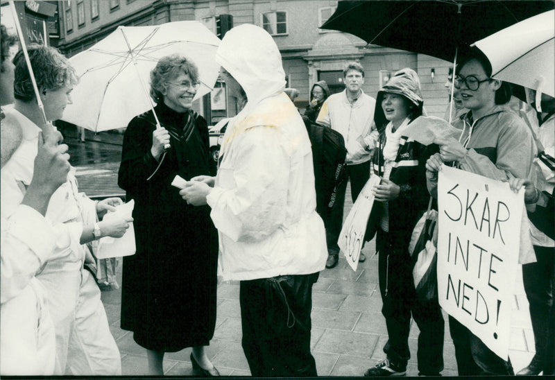 Britt Mogård Swedish Politician - Vintage Photograph