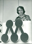 Britt Mogård Swedish Politician - Vintage Photograph