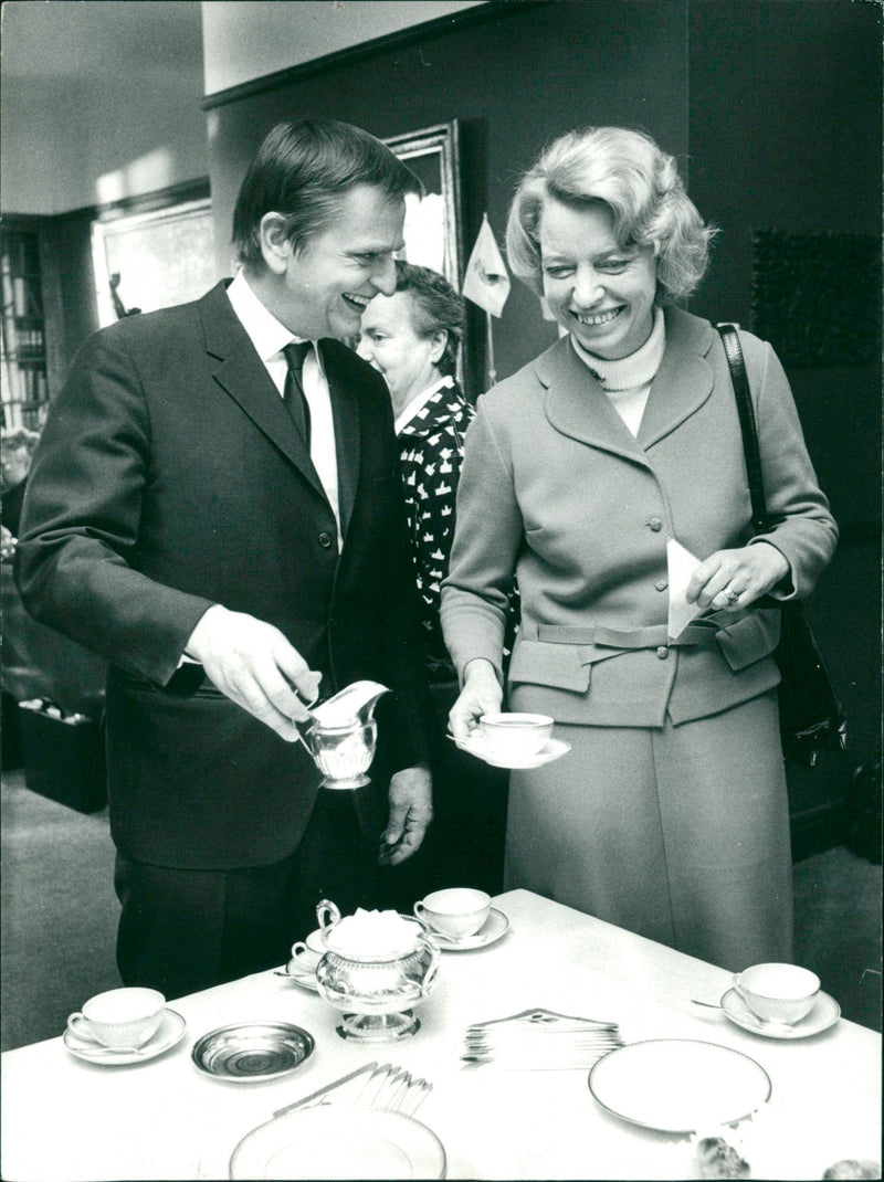 Britt Mogård Swedish Politician - Vintage Photograph