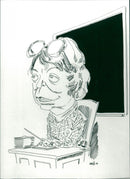 Britt Mogård Swedish Politician - Vintage Photograph