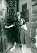 Britt Mogård Swedish Politician - Vintage Photograph