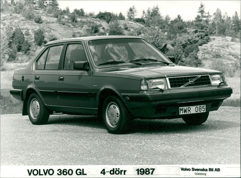 Volvo 300 series. - Vintage Photograph