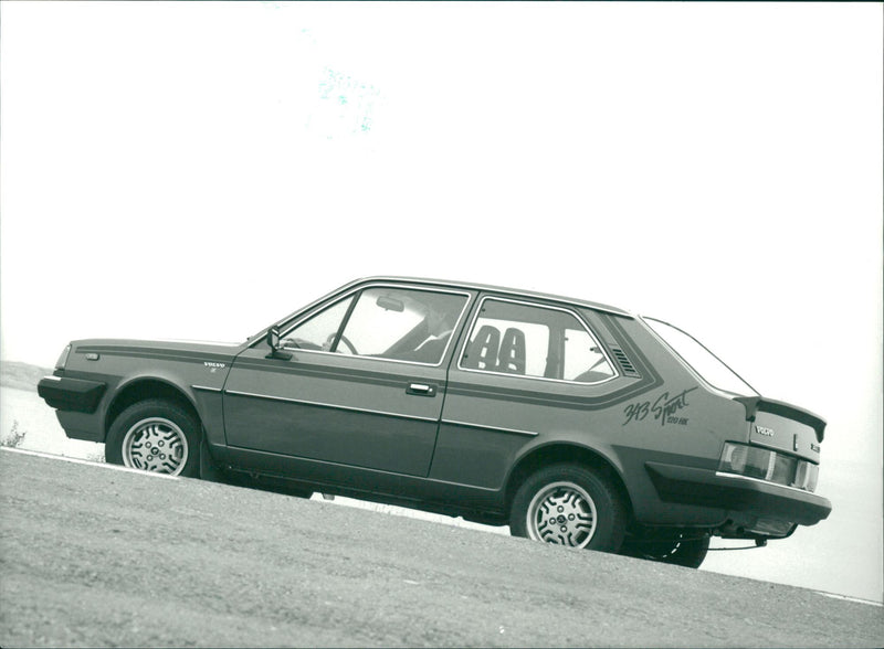 Volvo 300 series. - Vintage Photograph